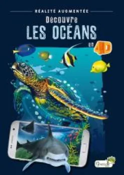 Livre "Découvre les océans en 4D" aux Éditions Grenouille