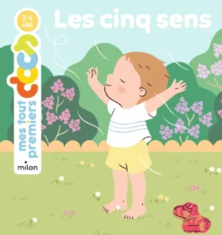 Livre "Les cinq sens" aux Éditions Milan