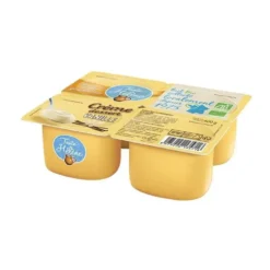 Lot de 4 desserts à la vanille bio Tante Hélène - 4 x 100 g