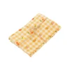 Lot de 2 torchons en coton sauge et jaune à motifs Pago - 70 x 50 cm