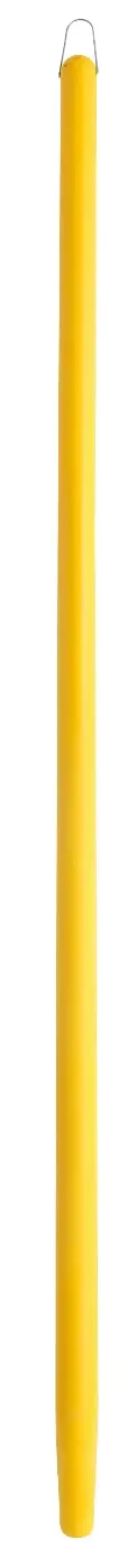 Manche compositube cintré pour fourche coloris jaune Leborgne - 134 cm
