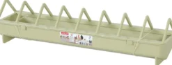 Mangeoire pour basse-cour en plastique coloris vert clair Zolux - 50 cm