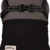 Manteau pour chien coloris noir avec harnais et sangle réfléchissante Bobby Tour - Taille 52XL