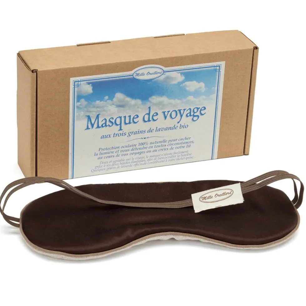 Masque de voyage à la lavande Mille oreillers - 20 x 10 cm
