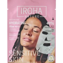 Masque visage hydratant à l’aloe vera Iroha Nature