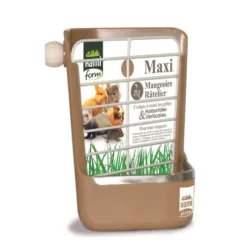Maxi mangeoire ratelier beige