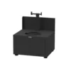 Meuble kamado noir Le Marquier - L 80 x P 70 x H 95 cm