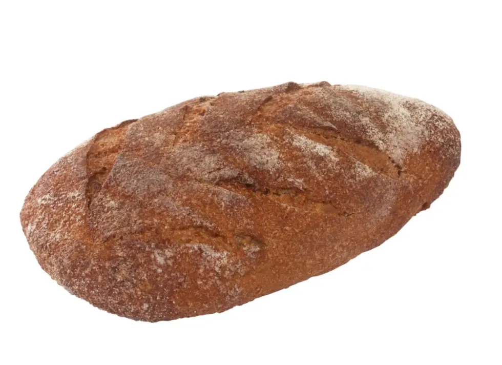 Miche de pain complet intégral bio emballé Belledonne - 500 g