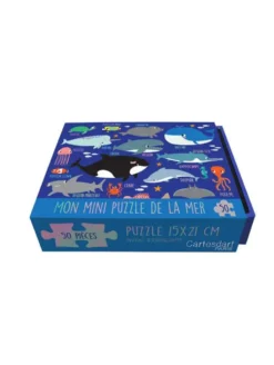 Mini puzzle de la mer Cartes d’art 50 pièces