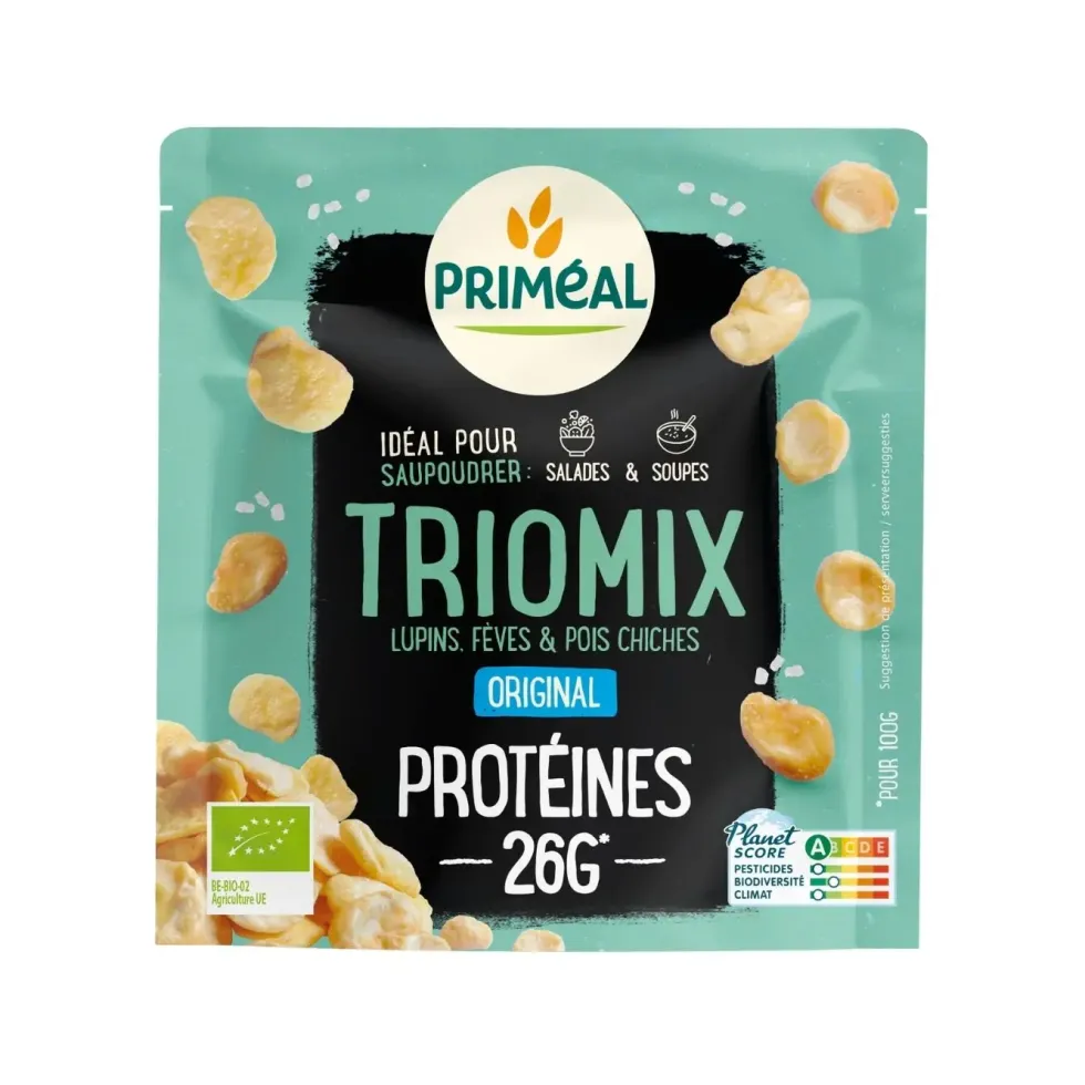 Mélange de graines bio protéines Priméal Triomix original - 70 g