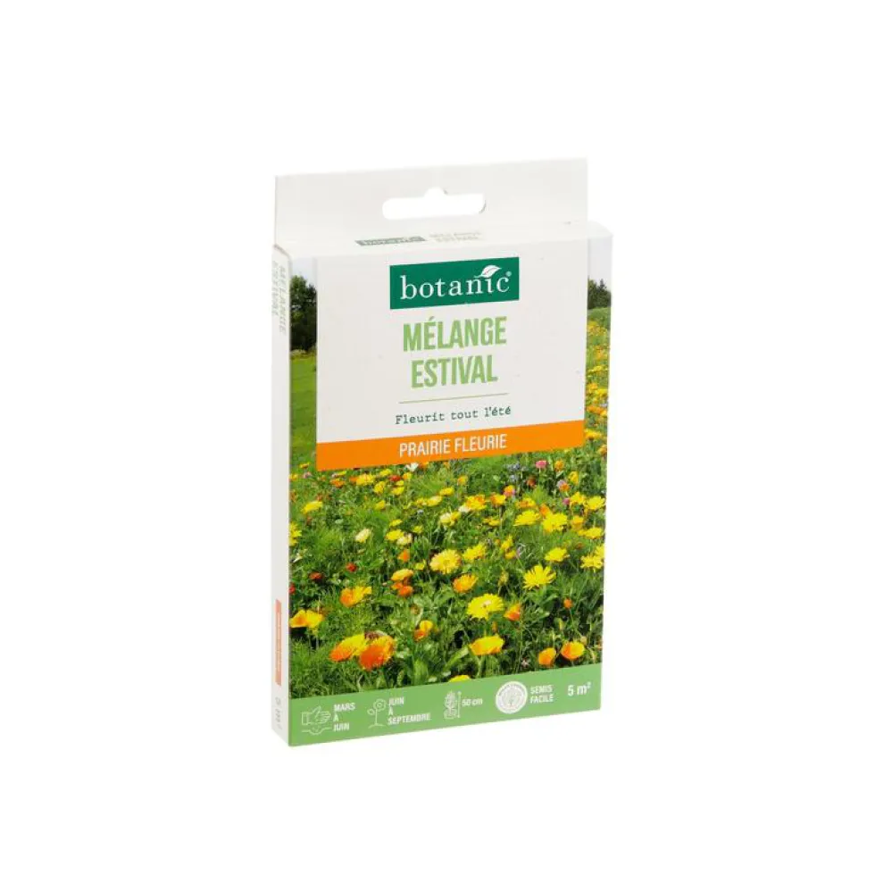 Mélange de graines Estival botanic® - graines à semer (5 m²)