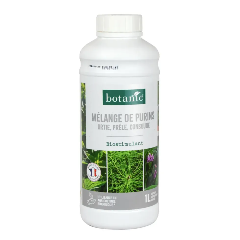Mélange de purins ortie, prêle, consoude en bouteille botanic® - 1 L