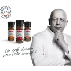 Moulin à saveurs pour chien et chat au canard et à la carotte Bab'in - 45 g