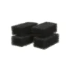 Mousse au charbon actif pour filtre TETRA CF 400/600 Plus - lot de 4 pièces