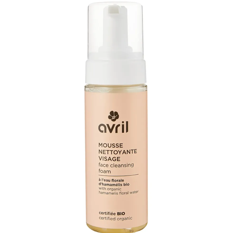 Mousse nettoyante visage bio Avril - 150 ml