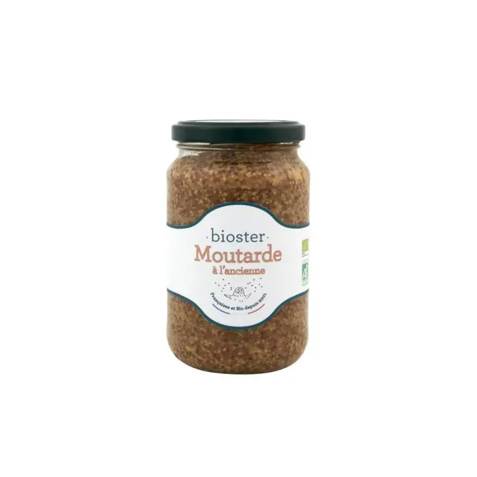 Moutarde à l'ancienne bio 350g