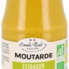 Moutarde à l’estragon bio en pot de 200 g