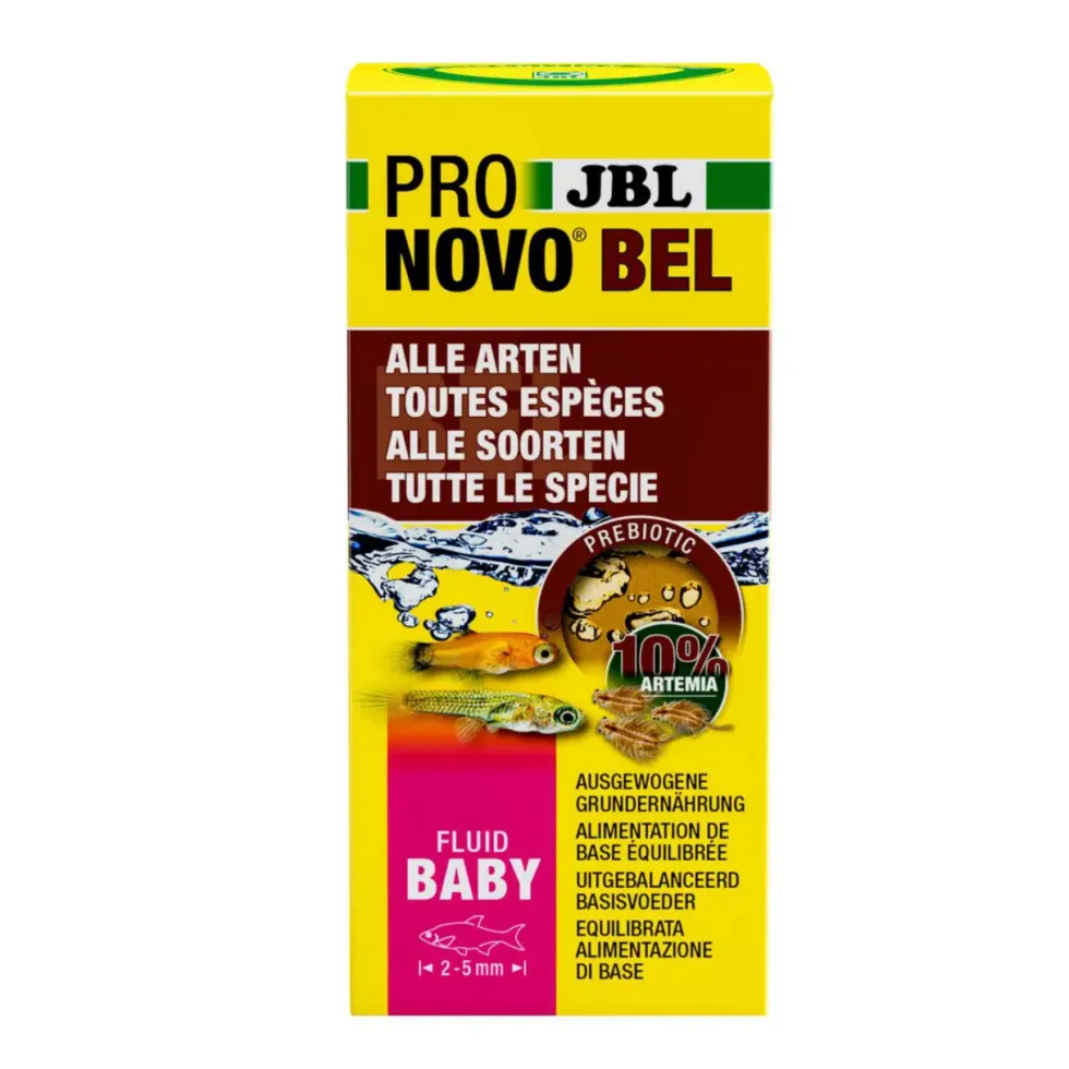 Nourriture d'élevage liquide pour très petits alevins JBL Pronovo Bel Fluid - 50 ml