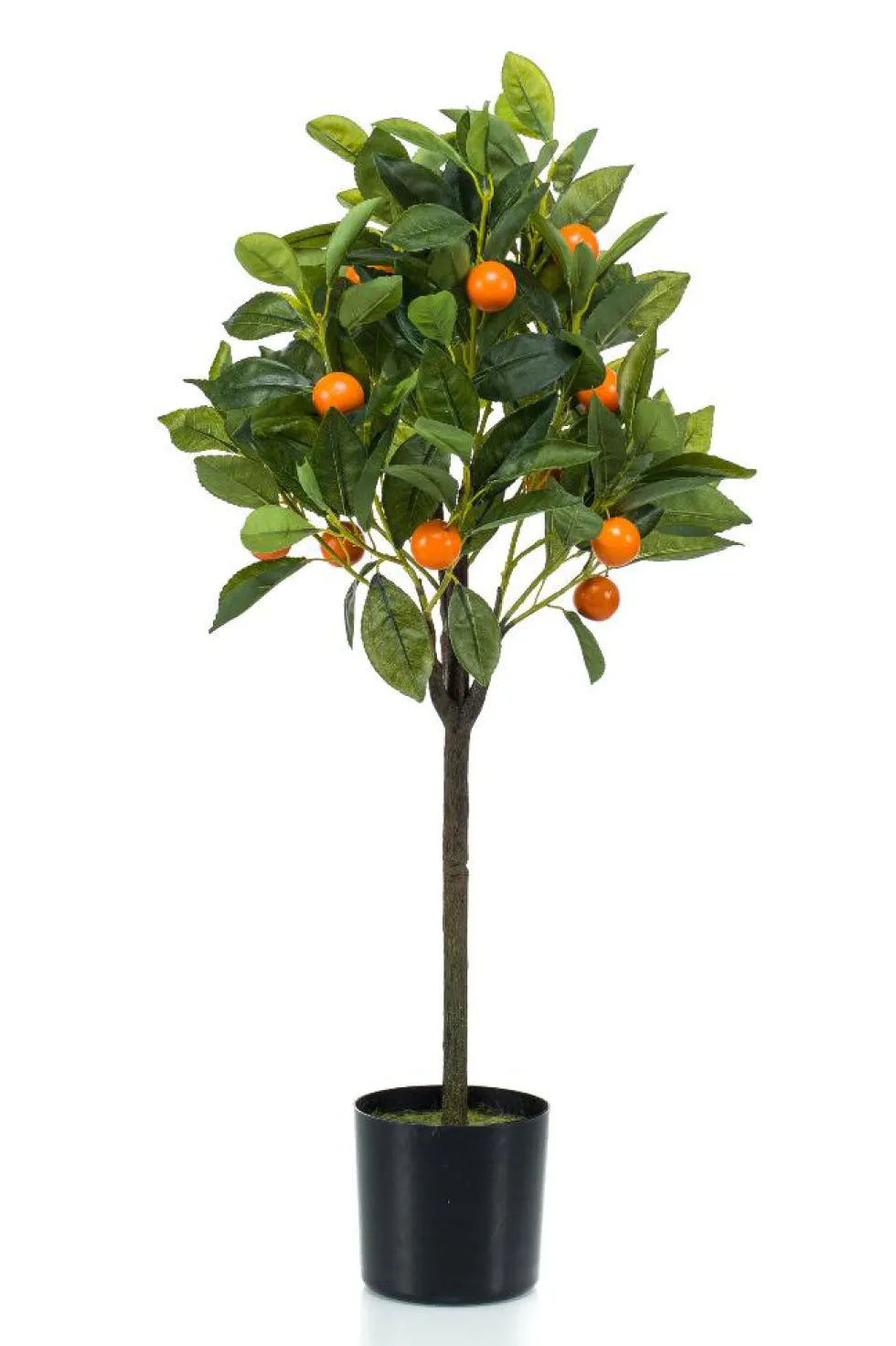 Oranger artificiel en pot - 30 x 75 cm
