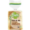 Pain de mie à la farine complète bio tranché Bien - 500 g