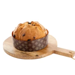 Panettone traditionnel bio Artigiani d'Italia - 500 g dans une boîte en carton