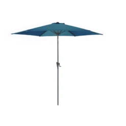 Parasol droit rond en aluminium - Ø 300 cm