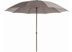 Parasol droit rond en aluminium - Ø 270cm