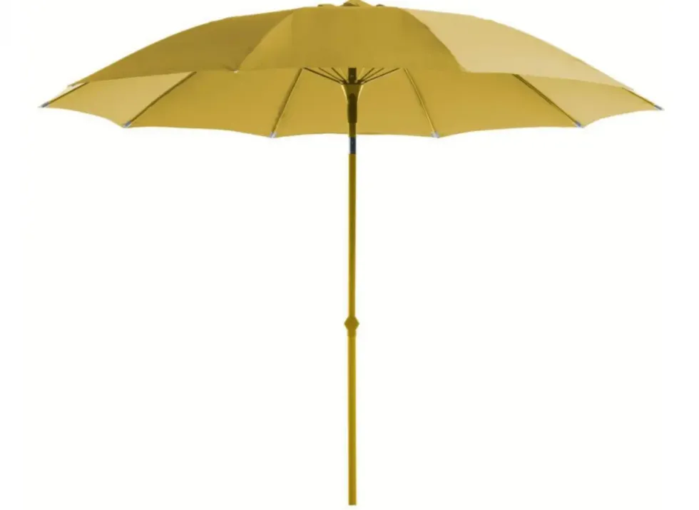 Parasol droit rond en aluminium - Ø 270cm