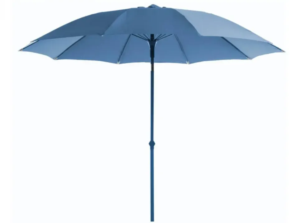 Parasol droit rond en aluminium - Ø 270cm