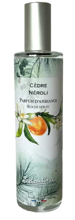 Parfum d'ambiance Lothantique Jardin d'aquarelles Cèdre Néroli – 100 ml