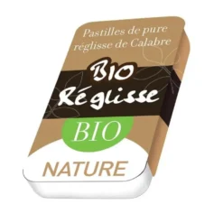 Pastilles réglisse nature de Calabre Bio - 10 g
