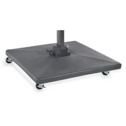 Pied pour parasol déporté en ciment et PVC - 90 kg