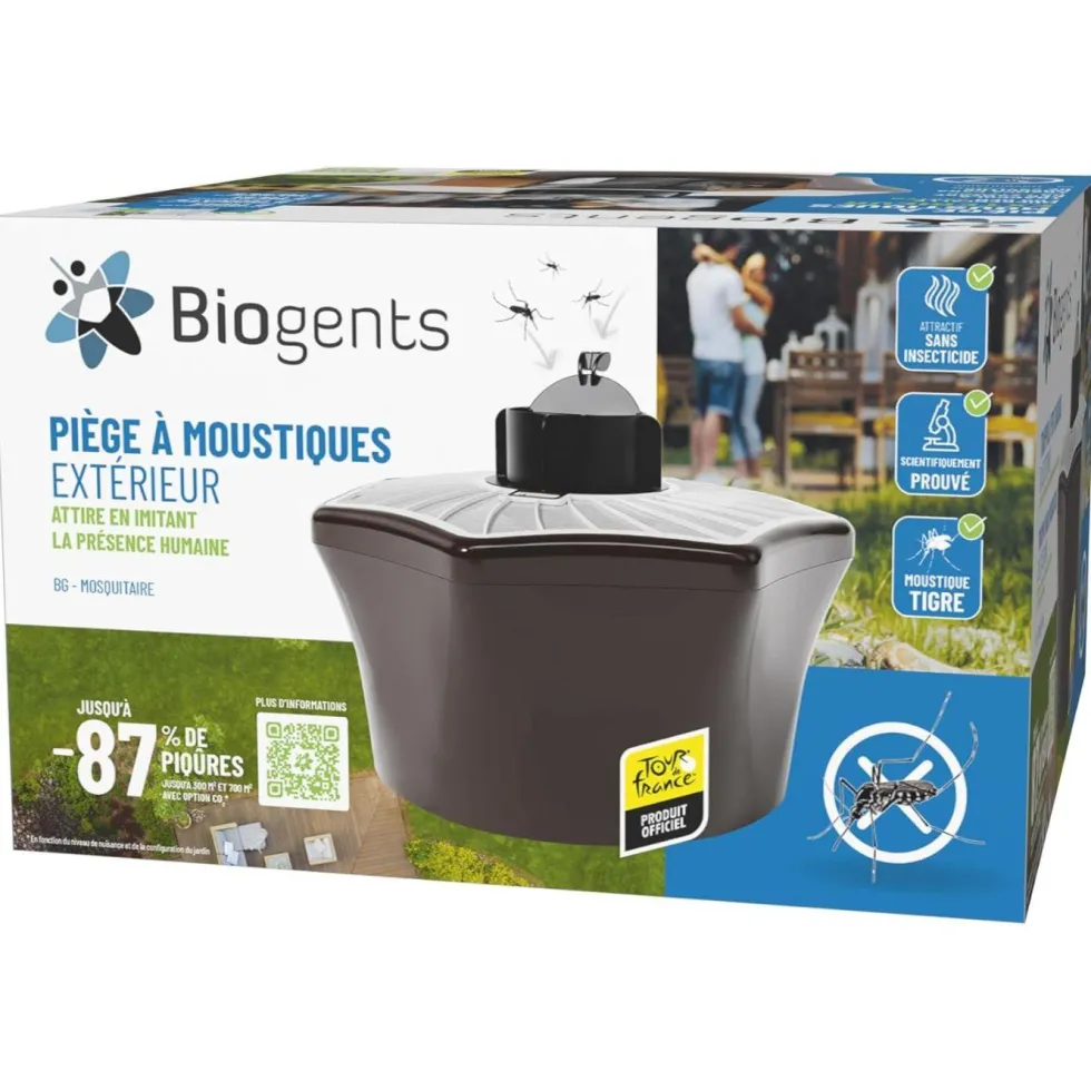 Piège anti-moustiques extérieur BG-Mosquitaire Biogents - 39 x 39 x 28,4 cm