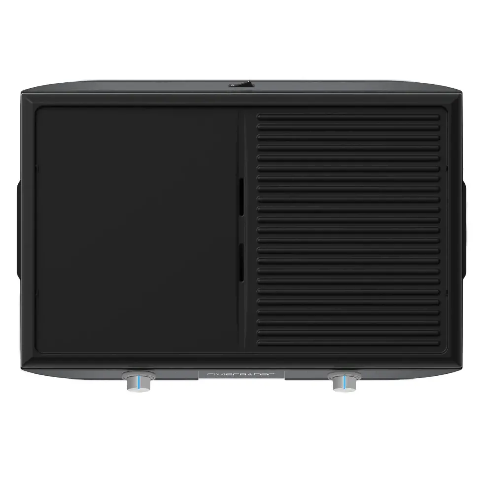 Plancha grill 2300 W avec deux zones de chauffe Riviera & Bar® QPL570 - 50 x 30 cm