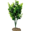 Plante artificielle pour vivarium coloris vert Reptile Planet Pembe Bush - 9 x 7 x 30 cm