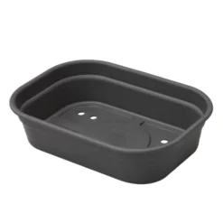 Plateau de culture noir taille S 19,2 x 23,9 cm