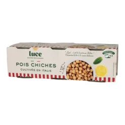 Pois chiche bio Luce - 3 x 200 g