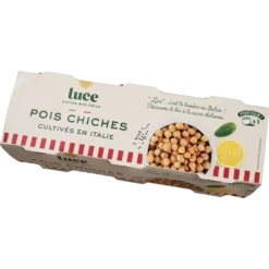 Pois chiche bio Luce - 3 x 200 g