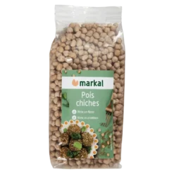Pois chiches bio en sachet de 500 g