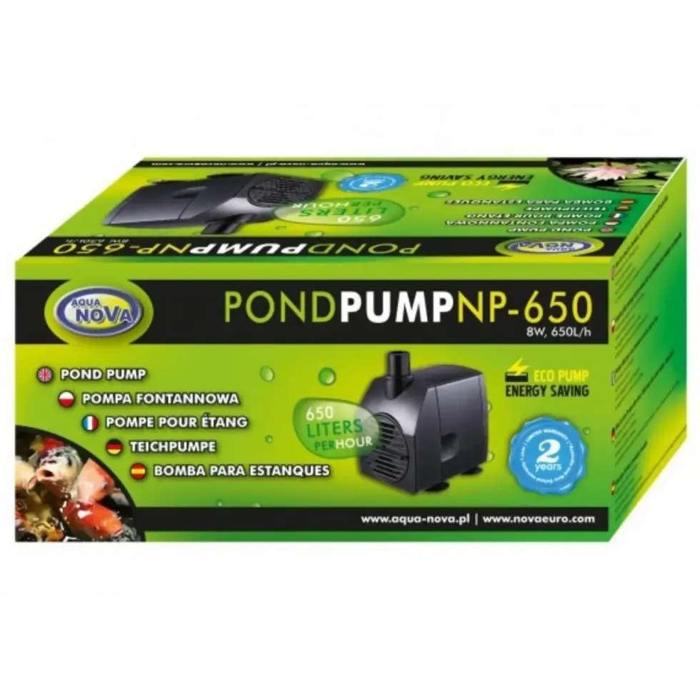Pompe pour jets d'eau, modèle NP-650 - AQUA NOVA BASSIN