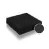 Éponge charbon taille compacte noire