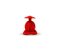 Porte lollies de fond pour crevettes d'aquarium coloris multicolore Gioiashrimp « le Penseur »