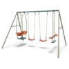 Portique en métal Aléo by Trigano Luna 4 agrès - H 2,20 m
