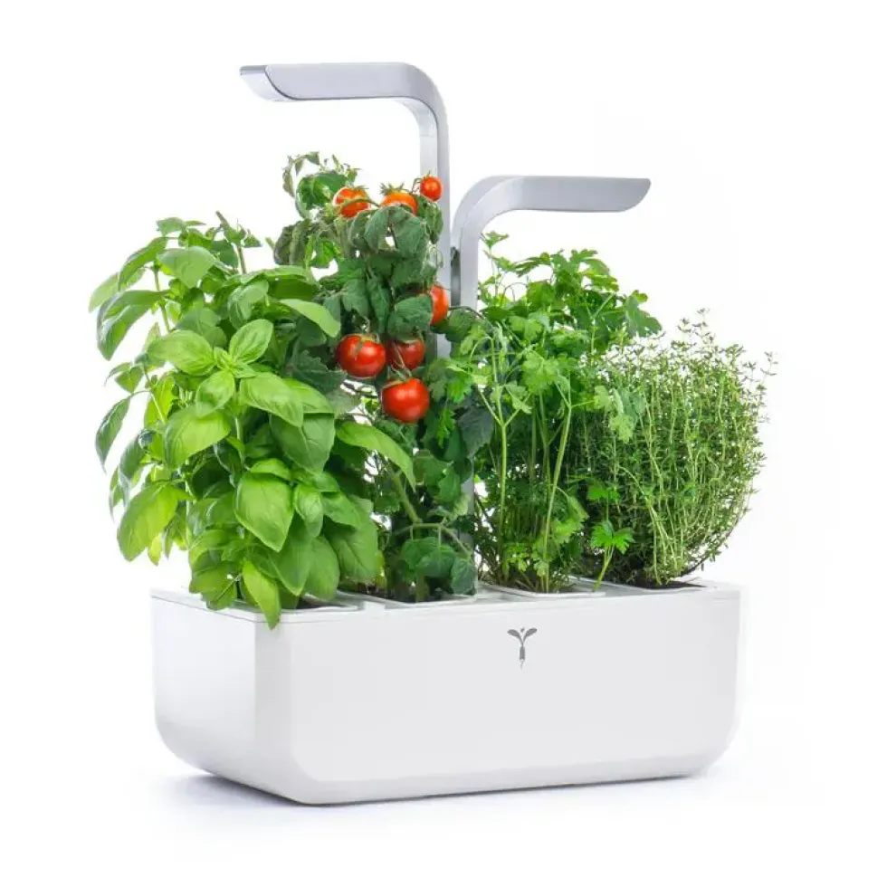 Potager d'intérieur autonome Véritable® SMART Arctic White - livré avec 4 lingots