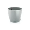 Pot avec réservoir d’eau en polypropylène brun sable Lechuza classico color 14 - Ø 15 × 13,5 cm