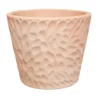 Pot conique en terre cuite coloris beige Poterie du Bousquet Artisan - Ø 55 x H 46 cm