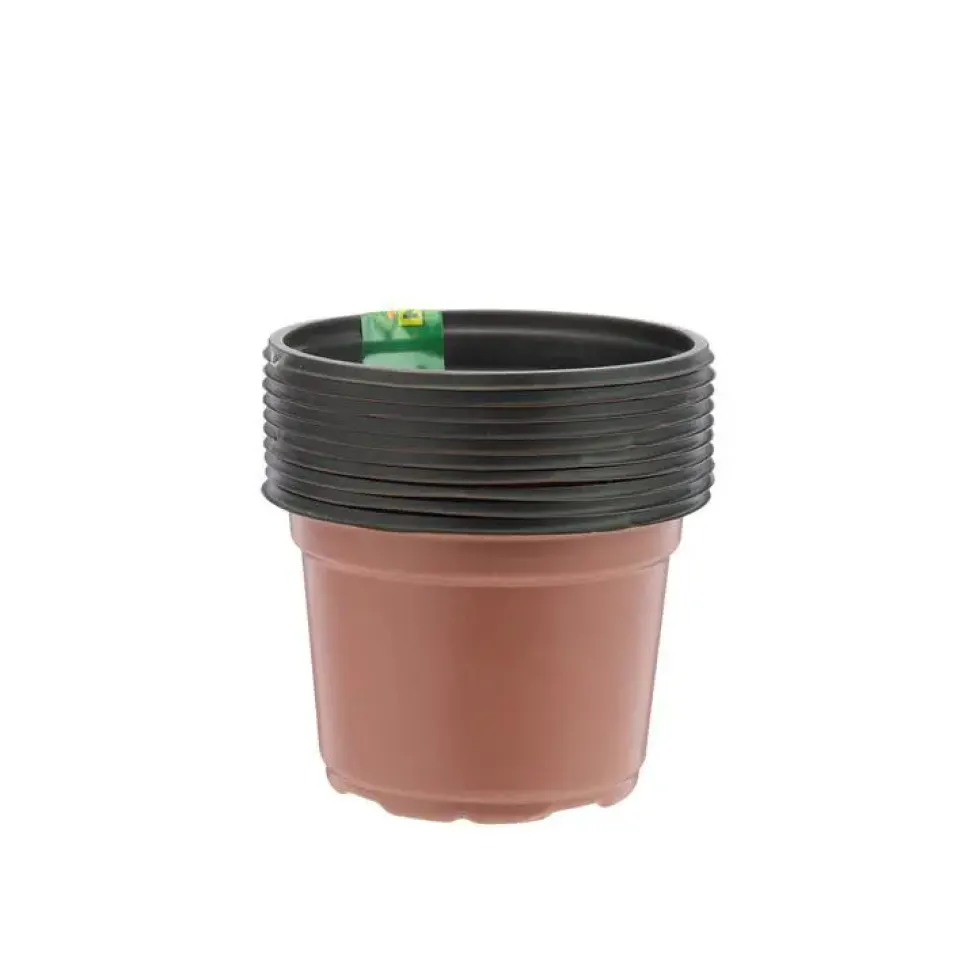 Pot de germination coloris orange Ø 9 cm