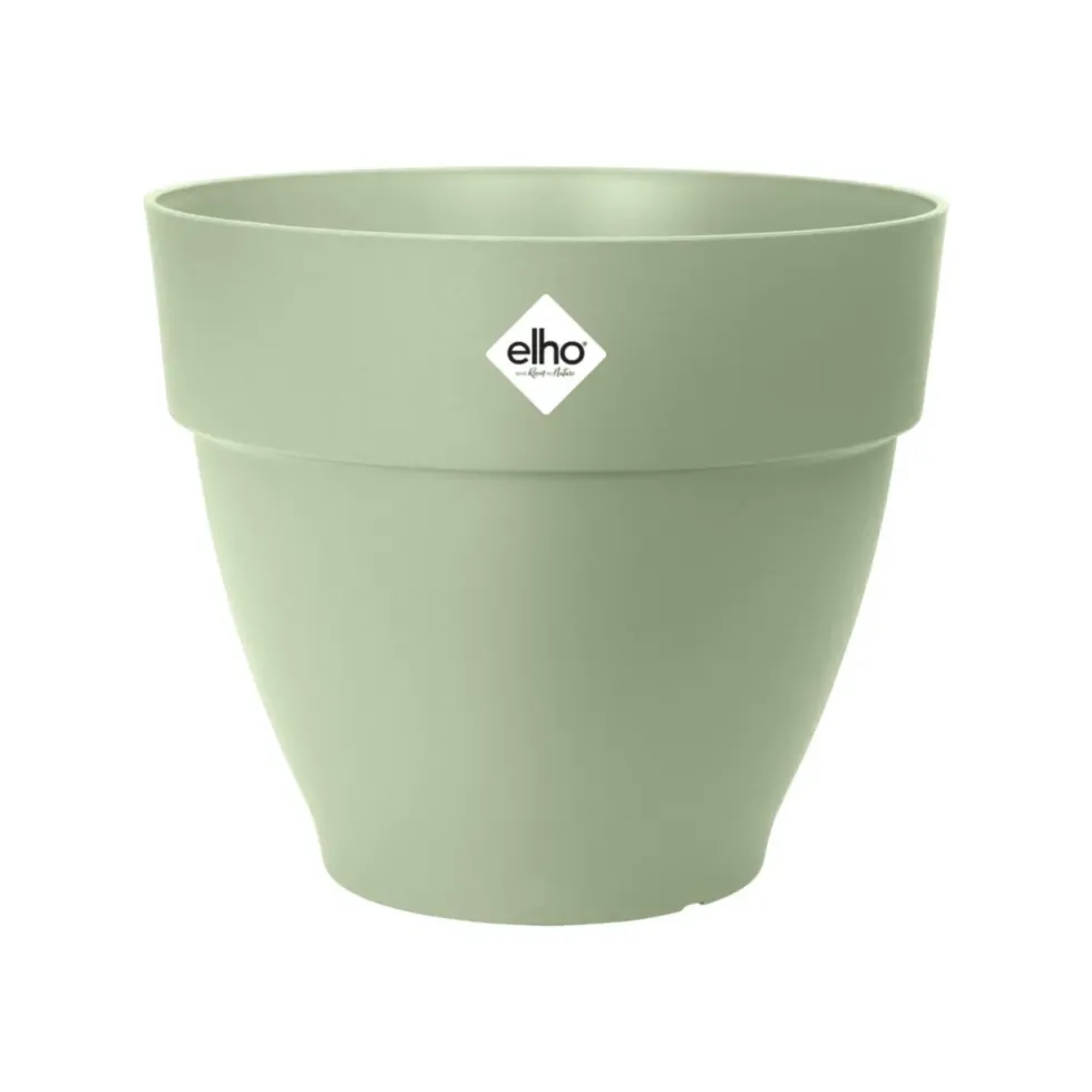 Pot en polypropylène vert pistache Elho Vibia Campana - Ø 40 x 33,4 cm