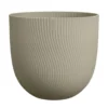 Pot en polypropylène vert scandinave Elho Sereh Round - Ø 47 x 40,1 cm