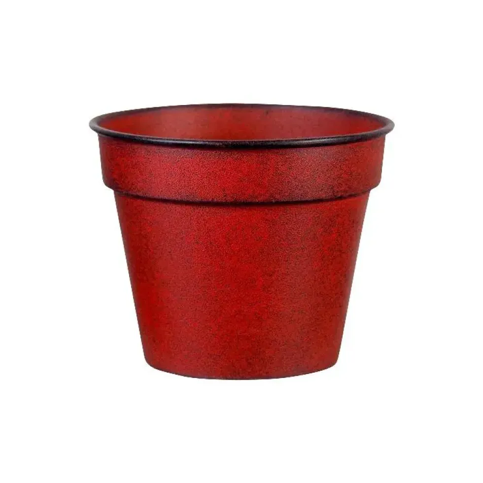 Pot horticole Reb rouge mat Ø 27 x H 24 cm